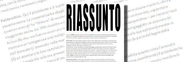 riassunto