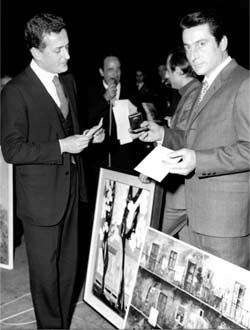 Elio Borgonovo riceve l'Ambrogino d'oro nel 1968